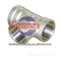 Stainless steel tee pipe elbow